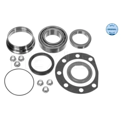 Kuva MEYLE 014 035 0028 Pyöränlaakerit Taka akseli, molemminpuolinen Asennusmateriaalilla ORIGINAL Quality 80 Kartiorullalaakeri MERCEDES BENZ: G sarja SUV