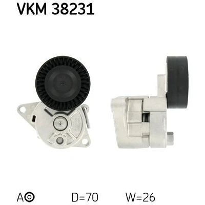 Kuva SKF VKM 38231 Kiristysrulla BMW: 3 Touring, Sedan, 5 Sedan