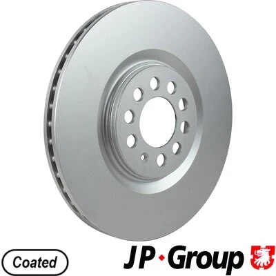 Kuva JP GROUP 1163112500 Jarrulevyt Etuakseli 312 25 5 Tuuletettu pinnoitettu VOLKSWAGEN: Golf 4 Variant, 4, Bora Sedan, AUDI: TT Coupe, A3 Hatchback