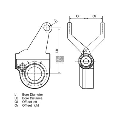 Kuva DT Spare Parts 4.66481 Vivuston säätö, jarru