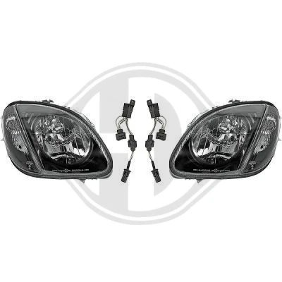 Kuva DIEDERICHS HD Tuning 1635580 Ajovalonheitinsarja adapterilla MERCEDES BENZ: SLK