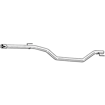 Kuva Pakoputki, Keskellä OPEL SIGNUM Halvkombi, VECTRA C Kombi OE 13139038, 5852290