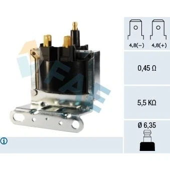 Kuva Sytytyspuola OPEL, VAUXHALL OE 03474232, 03474282, 1208002