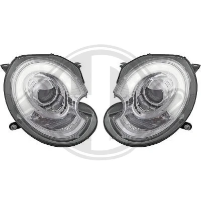 Kuva DIEDERICHS HD Tuning 1206685 Ajovalonheitinsarja Valokorkeussäätimen moottorilla
