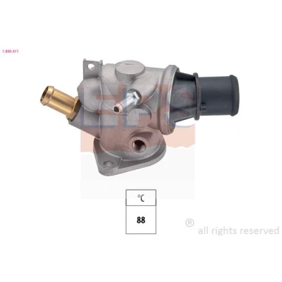 Kuva EPS 1.880.411 Termostaatti 88 Made in Italy OE Equivalent Tiivisteillä, kierreliitäntä lämpötila anturille