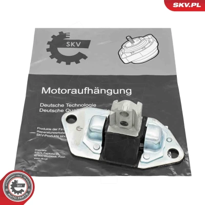 Kuva ESEN SKV 75SKV040 Moottorin Kumityyny Oikea Kumimetallilaakeri Alumiini, Kumi 168mm 91mm VOLVO: V70 2, XC90 I, S80 I