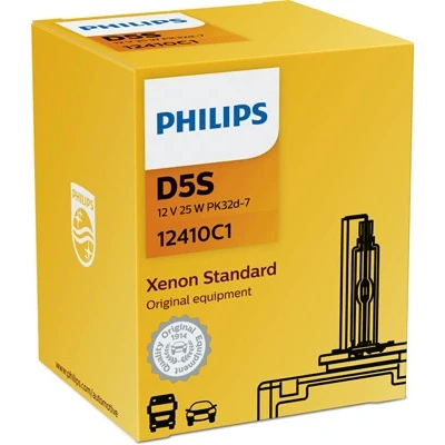 Kuva Xenonlamppu PHILIPS Xenon Vision D5S PK32d 7 JEEP, SSANGYONG, MITSUBISHI, CHEVROLET, CITROËN, FIAT, OPEL, VAUXHALL, SKODA, ALFA ROMEO, FORD, DS, AUD