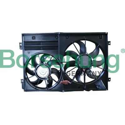 Kuva Borsehung B19251 Jäähdyttimen Tuuletin 300W+200W Imusarjaläpän ohjaimella VOLKSWAGEN: Golf 5, Touran I, Passat B6 Variant, AUDI: A3 Hatchback