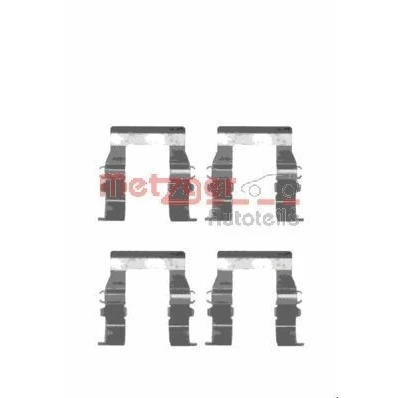 Kuva METZGER 109 1194 Tarvikesarja, Jarrupala MITSUBISHI: Outlander 3, L200 III Pick up, 2 SUV, PEUGEOT: 4007