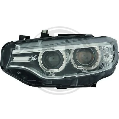 Kuva DIEDERICHS 1245985 Ajovaloumpio Vasen LED, PWY24W, D1S Bi xenon