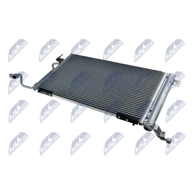 Kuva NTY CCS CT 005 Ilmastoinnin Lauhdutin Vedenerottimella Alumiini 580 CITROËN: Xsara Hatchback, Farmari, Berlingo / First I
