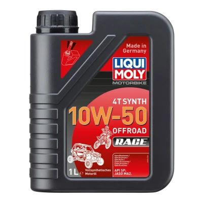 Kuva Liqui Moly Motorbike 4T Synth Offroad Race 10W 50 1l Moottoriöljy 3051