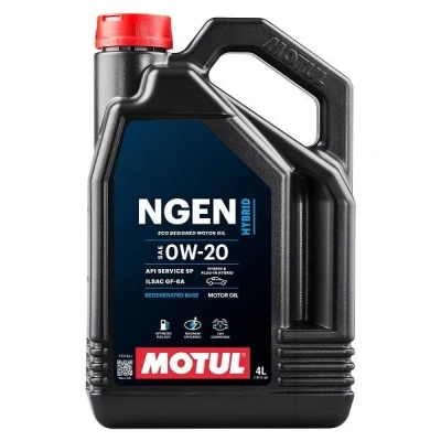 Kuva Moottoriöljy MOTUL NGEN HYBRID 0W 20 1915833