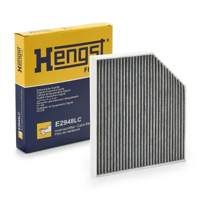 Kuva HENGST FILTER E2948LC Raitisilmasuodatin Aktiivihiilisuodatin 279 241 35 AUDI: A4 B8 Avant, Sedan, Q5, PORSCHE: Macan