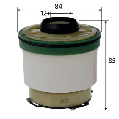 Kuva VALEO 587949 Polttoainesuodatin Suodatinpanos FORD: Ranger Mk3