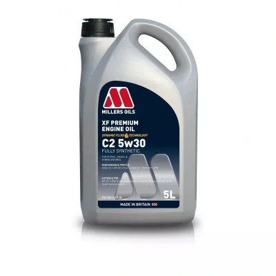 Kuva Millers Oils Xf Premium C2 5W 30 5l Moottoriöljy 6229 5 TOYOTA: Corolla Verso, Yaris II Hatchback, Auris Farmari, VOLVO: V70 3, V60 I, V50