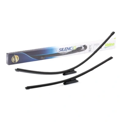 Kuva Pyyhkijänsulka Valeo Silencio Flat Blade Set 577942 Edessä Flatblade pyyhinsulka (rungoton) RENAULT: Captur