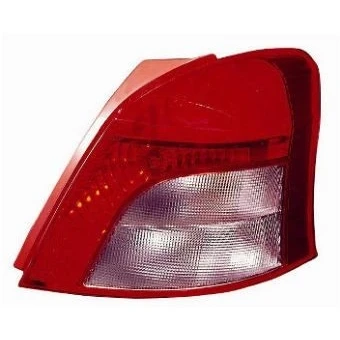 Kuva ABAKUS 212 19P3R LD AE Takavalot Oikea P21W, PY21W, W5W Punainen Lampun kannalla TOYOTA: Yaris II Hatchback