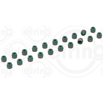 Kuva ELRING 424.810 Venttiilinvarren Kumit FPM (fluori kumi) VOLVO: V50, S40 II, XC60 I, MERCEDES BENZ: E sarja T modell, C Sedan, Sedan