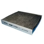 Kuva ALCO FILTER MS 6303C Raitisilmasuodatin Aktiivihiilisuodatin 230,0 209,0 34,0 VOLVO: V50, S40 II, C70 2 Cabriolet, FORD: Focus Kombi,