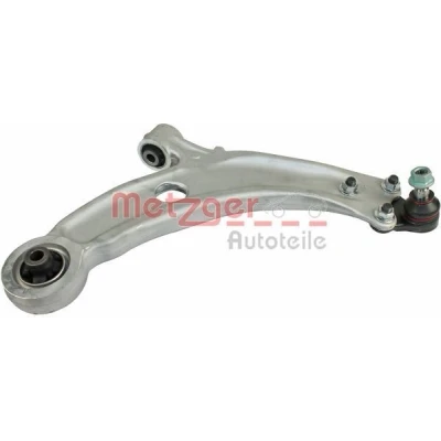 Kuva METZGER 58091712 Alatukivarsi KIT + Alapallo /pallonivelellä, Kumilaakerilla Etuakseli, oikea Poikittaistukivarsi Alumiini CITROËN: C4 Grand Picasso 2