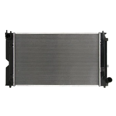 Kuva THERMOTEC D72004TT Jäähdytin Alumiini, Muovi ajoneuvoille ilmastointilaitteella tai ilman 624 406 26 Käsivaihteisto Jäähdytysrivat juotetut
