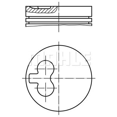 Kuva Männät AUDI, VOLVO, VW OE 068 107 091 A C, H, J