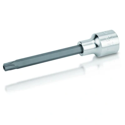 Kuva Torx kärkihylsy TOPTUL 1/2 zoll Tamper T40 lang (120mm)