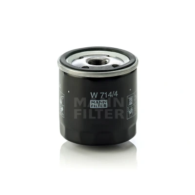 Kuva MANN FILTER W 714/4 Öljynsuodatin M 20 X 1.5 yhdellä peruutuksenestoventtiilillä Ruuvattava suodatin FIAT: Punto II Hatchback, Ducato I Panorama