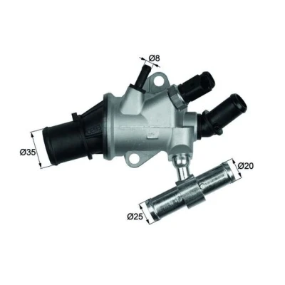 Kuva MAHLE ORIGINAL TI 157 88 Termostaatti ALFA ROMEO: 156 Sportwagon
