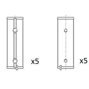Kuva FAI AutoParts BM1042 STD Kampiakselin Laakeri PEUGEOT: 307 SW, 309 II Hatchback, CITROËN: C3 II, Xsara Coupe