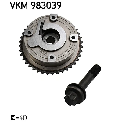 Kuva SKF VKM 983039 Nokka Akselin Hammaspyörä Poistopuoli 40 MINI: Hatchback, BMW: 1 Hatchback