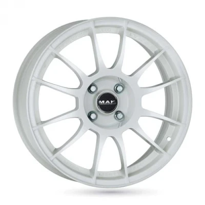 Kuva MAK XLR Shiny White 7/17 4/108 ET25 B65