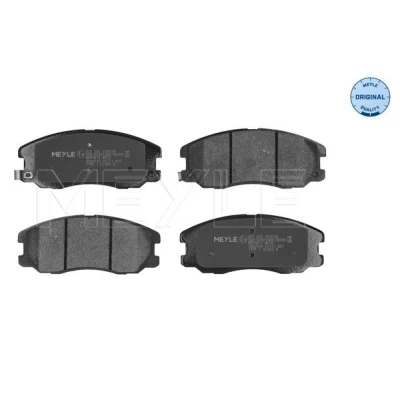 Kuva MEYLE 025 245 1016/W Jarrupalat ORIGINAL Quality Etuakseli akustisella kulumavaroittimella Huudonvaimennuspellillä CHEVROLET: Captiva, OPEL: Antara