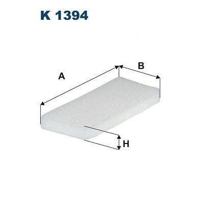 Kuva FILTRON K 1394 Raitisilmasuodatin Hiukkassuodatin 211 92 18