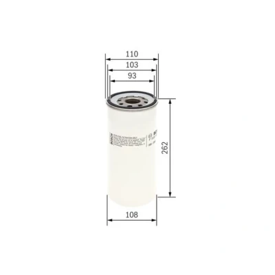 Kuva BOSCH F 026 402 141 Polttoainesuodatin Ruuvattava suodatin VOLVO: FM