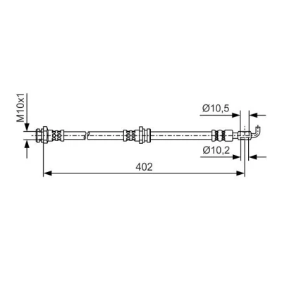 Kuva BOSCH 1 987 481 A46 Jarruletku 402 M10x1 FORD: Ranger Mk2