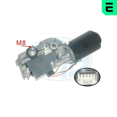 Kuva ERA 460233A Tuulilasin Pyyhkimen Moottori 12V Edessä