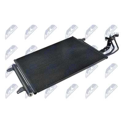 Kuva Kondensaattori, ilmastointilaite VW CADDY Minibus, minivan III, Skåp/stor limousine TOURAN, TOURAN VAN OE 1T0.820.411 A, B,