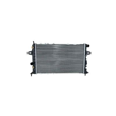 Kuva NRF 58178A Jäähdytin Alumiini 600 378 34 FULL KIT Jäähdytysrivat mekaan. kiinnitetyt OPEL: Astra G Caravan, CC, Zafira A