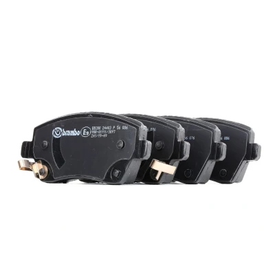 Kuva BREMBO P 56 086 Jarrupalat akustisella kulumavaroittimella Ilman tarvikkeita NISSAN: MICRA 4, Note II Hatchback