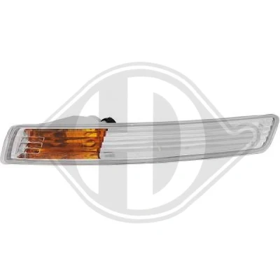 Kuva DIEDERICHS 2265073 Vilkku Valkoinen Eteen, vasen Ilman lampun kantaa H21W VOLKSWAGEN: New Beetle Hatchback