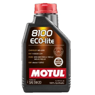 Kuva Motul ECO lite 5W 20 1l Moottoriöljy 109102 OPEL: Insignia A Sports Tourer, Astra H Caravan, Zafira B, SAAB: 9 3 Sedan, 5 Farmari, Sedan