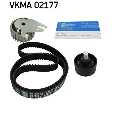 Kuva SKF VKMA 02177 Jakohihnasarja 168 Pyöristetyllä hammasprofiililla ALFA ROMEO: 156 Sedan, Sportwagon, 166