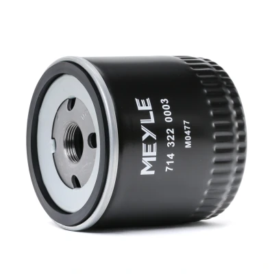 Kuva MEYLE 714 322 0003 Öljynsuodatin M22x1,5 ORIGINAL Quality yhdellä peruutuksenestoventtiilillä Ruuvattava suodatin