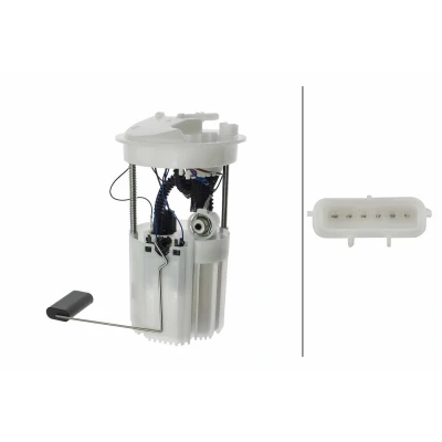 Kuva HELLA 8TF 358 316 901 Polttoainepumppu Säiliön anturilla Sähköinen Bensiini VOLVO: S40 II, V50
