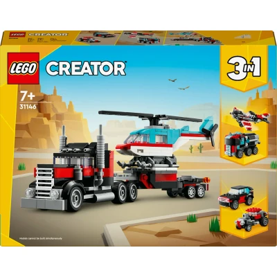 Kuva LEGO Creator 31146 Lava auto ja helikopteri