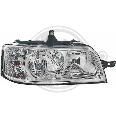 Kuva DIEDERICHS 3483082 Ajovaloumpio Oikea H7, H7/H1, H1 FIAT: Ducato II Flatbed Kuorma auto/Alusta, Bussi, Van