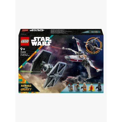 Kuva LEGO Star Wars TM 75393 TIE hävittäjä ja X Wing yhdistelmämalli