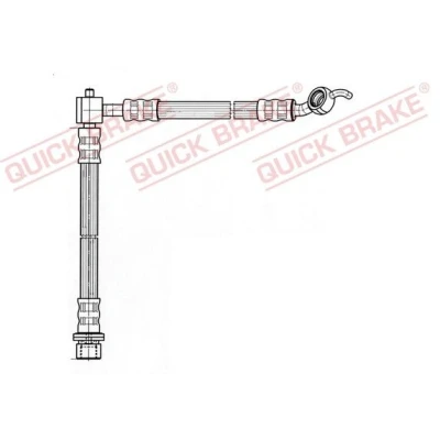 Kuva Jarruletku, Taka akseli, oikea TOYOTA YARIS, YARIS VERSO, VERSO VAN OE 9094702C75, 9094702C81